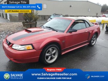 New 2001 Ford Mustang GT Convertible
