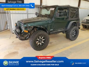 New 2001 Jeep Wrangler 4WD Sport