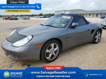 New 2001 Porsche Boxster