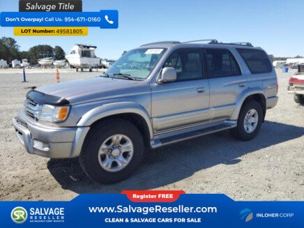 Photo 1 for New 2001 Toyota 4Runner 2WD Limited
