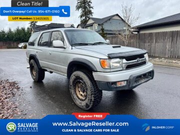 New 2001 Toyota 4Runner 4WD SR5
