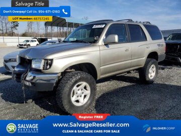 New 2001 Toyota 4Runner 4WD SR5