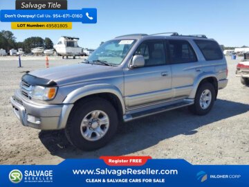 New 2001 Toyota 4Runner 2WD Limited