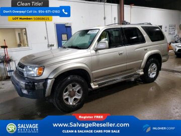 2001 Toyota 4Runner 4WD SR5