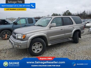2001 Toyota 4Runner 2WD Limited