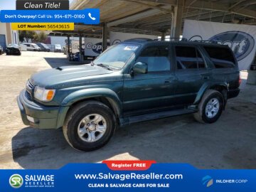 2001 Toyota 4Runner 2WD SR5