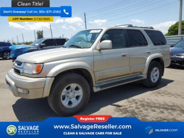 2001 Toyota 4Runner 4WD Limited