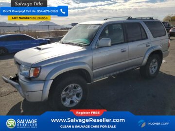 2001 Toyota 4Runner 4WD SR5