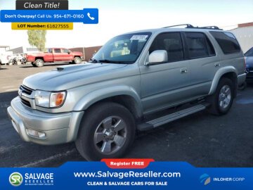 2001 Toyota 4Runner 2WD SR5
