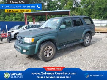 2001 Toyota 4Runner 2WD SR5