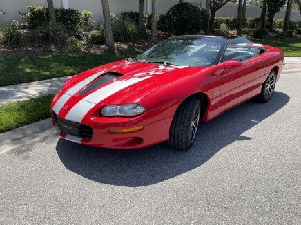 Photo 1 for 2002 Chevrolet Camaro SS Convertible for Sale by Owner