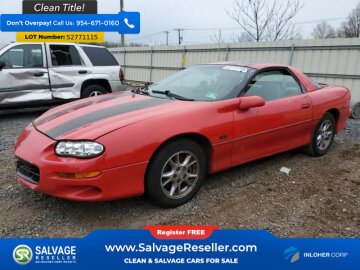 New 2002 Chevrolet Camaro Coupe