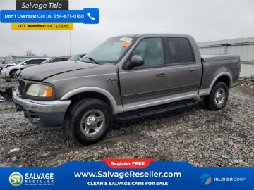 New 2002 Ford F150