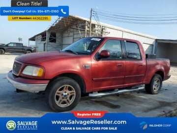 New 2002 Ford F150