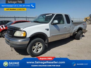 New 2002 Ford F150