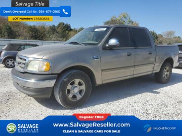 New 2002 Ford F150