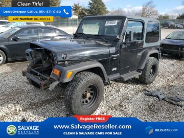 New 2002 Jeep Wrangler 4WD X