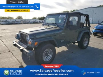 2002 Jeep Wrangler 4WD SE