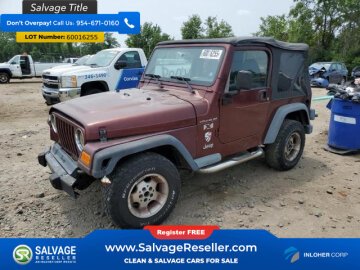 2002 Jeep Wrangler 4WD X
