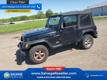 2002 Jeep Wrangler 4WD X