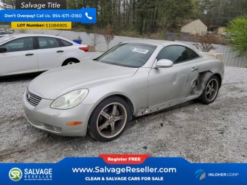 New 2002 Lexus SC 430 Convertible