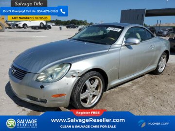 2002 Lexus SC 430 Convertible