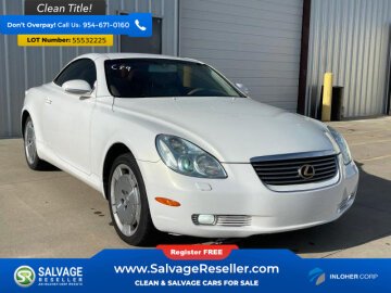 2002 Lexus SC 430 Convertible