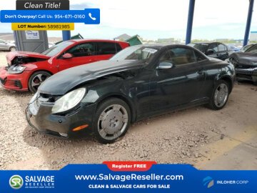 2002 Lexus SC 430 Convertible