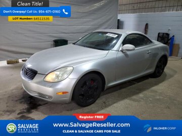 2002 Lexus SC 430 Convertible