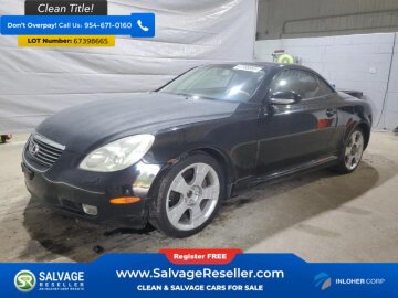 2002 Lexus SC 430 Convertible