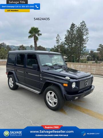 New 2002 Mercedes-Benz G500