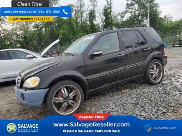 2002 Mercedes-Benz ML55 AMG 4MATIC