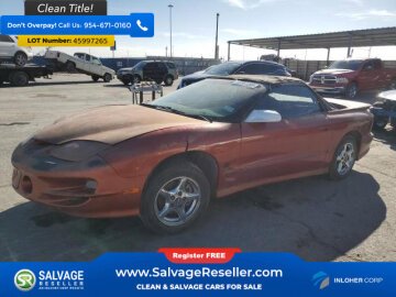 2002 Pontiac Firebird Trans Am Convertible