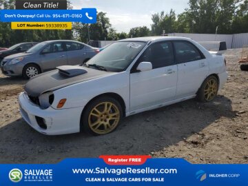 2002 Subaru Impreza WRX Sedan