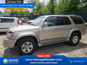 2002 Toyota 4Runner 4WD SR5