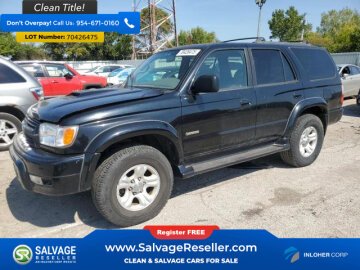 2002 Toyota 4Runner 4WD SR5