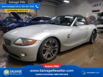 New 2003 BMW Z4 3.0i Roadster