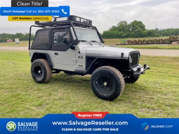 2003 Jeep Wrangler 4WD X