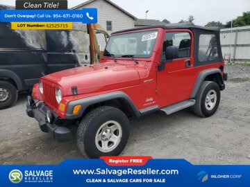 2003 Jeep Wrangler 4WD Sport