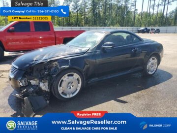 2003 Lexus SC 430 Convertible
