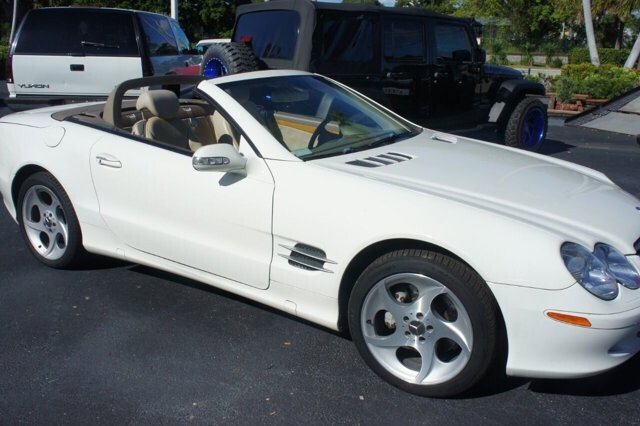2003 Mercedes-Benz SL500 for auction near Lantana, Florida 33462