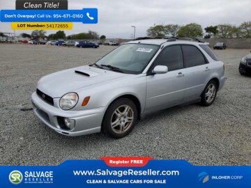 New 2003 Subaru Impreza WRX Wagon