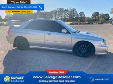 2003 Subaru Impreza WRX Sedan