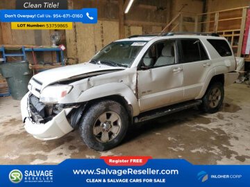 New 2003 Toyota 4Runner 4WD