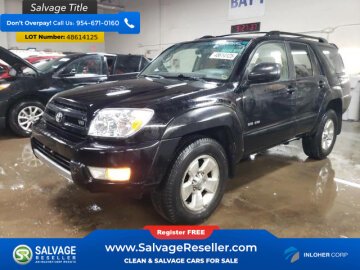 New 2003 Toyota 4Runner 4WD