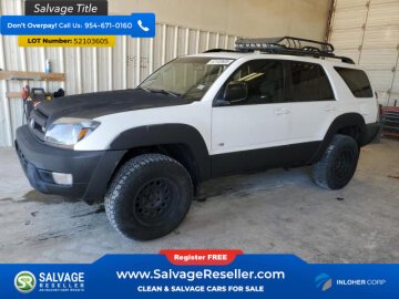New 2003 Toyota 4Runner 2WD