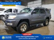 New 2003 Toyota 4Runner 4WD