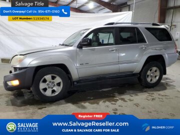 2003 Toyota 4Runner 4WD