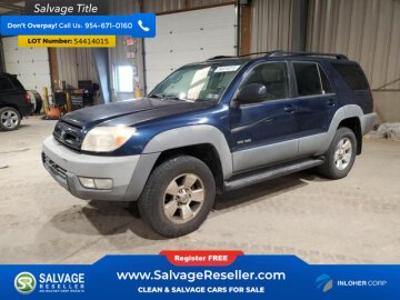 2003 Toyota 4Runner 4WD