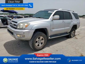 2003 Toyota 4Runner 2WD Limited
